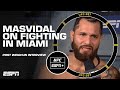 ‘Hard to put into words’ – Jorge Masvidal on fighting in front of family at UFC 287 | ESPN MMA