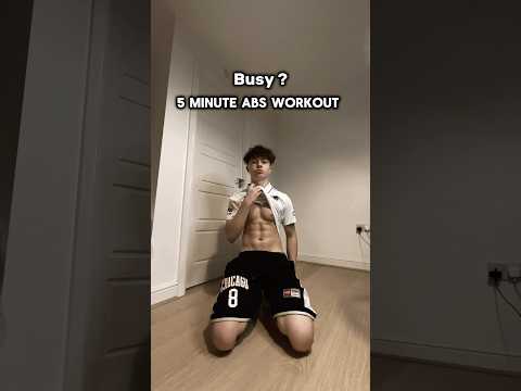 Get abs in 5 mins🔥 #gym #sweatwithsash #fitness #abs #aesthetic #absworkout #gymmotivation #fyp