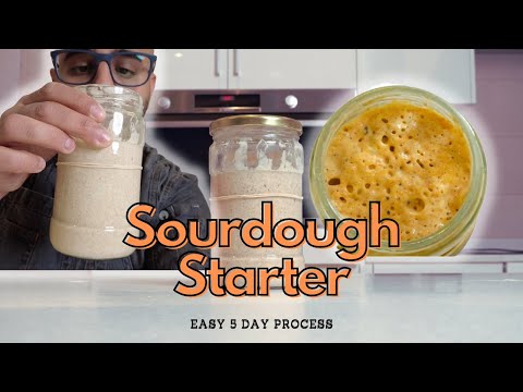Sourdough Starter | Easy 5 day process