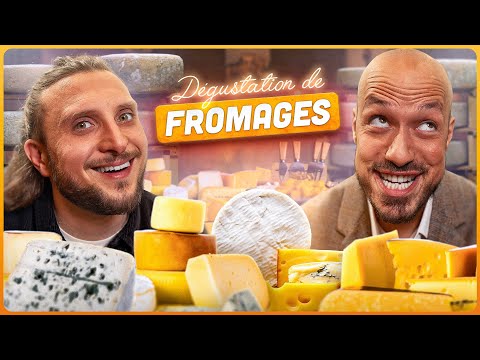 Dégustation de fromages avec le champion du monde qui est l’humain le plus adorable de la planète