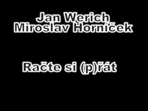 Jan Werich Miroslav Horníček Račte si přát