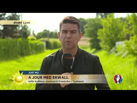 "Otroligt stort intresse inför kvällens match" - Nyhetsmorgon (TV4)