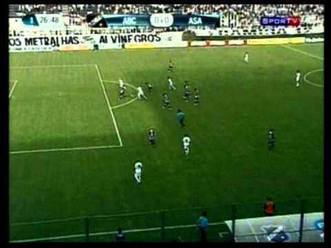 ABC 1 x 1 ASA - Série B 2011- Erros de arbitragem decidem a partida