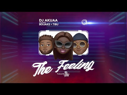 DJ Akuaa feat BoiJake & Tibu - The Feeling (Lyric Visualizer)