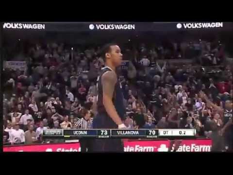 UConn's Shabazz Napier Hits The 30+ Foot Game Winner In OT Against Villanova!