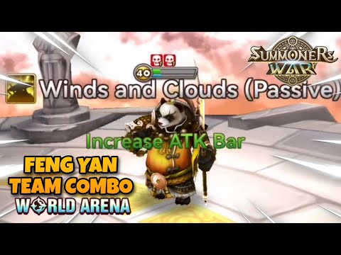 Feng Yan Team Combo in World Arena Ep. 4 - Summoners War