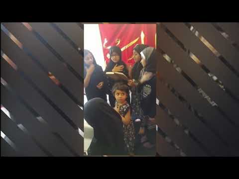 kids doing matam on YA RAB KOI MASOOMA / children Majlis / bibi Sakina @shiakidstv