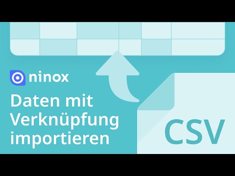Daten mit Verknüpfung importieren | Basics #5.1 | Ninox Tutorials