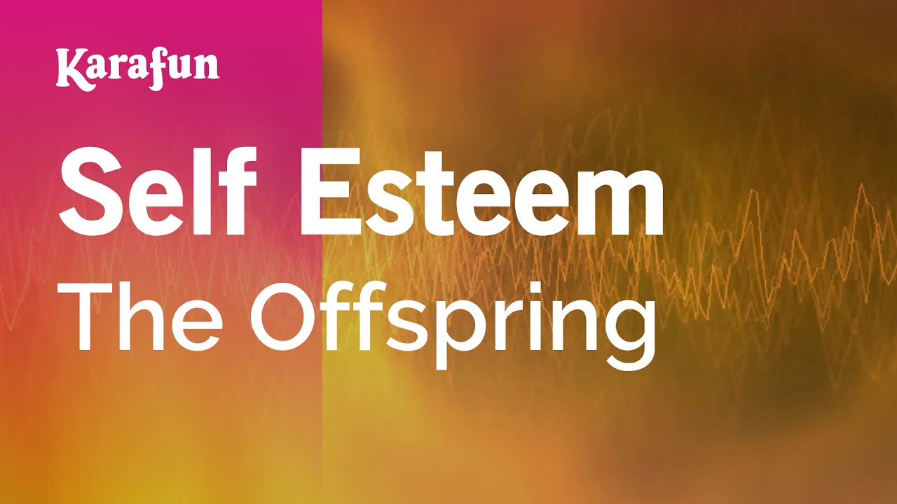 Self Esteem - The Offspring | Karaoke Version | KaraFun