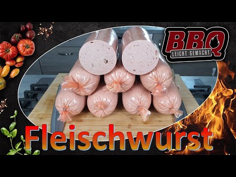 Fleischwurst - mit und ohne Kutter. Der Vergleich