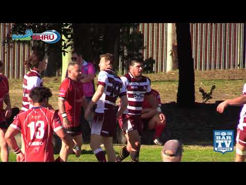 2017 RAMS NHRU Round 18 Premier 1 Highlights - University of Newcastle v Waratah