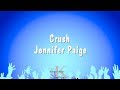 Crush Jennifer Paige Karaoke Version