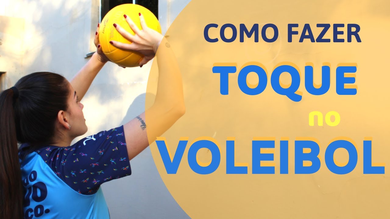 COMO APRENDER O TOQUE NO VOLEIBOL | TREINO EM CASA