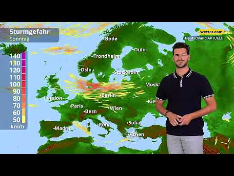 3-Tage-Wetter: Stürmischer Wind und Regen - wo der Sommer Pause macht