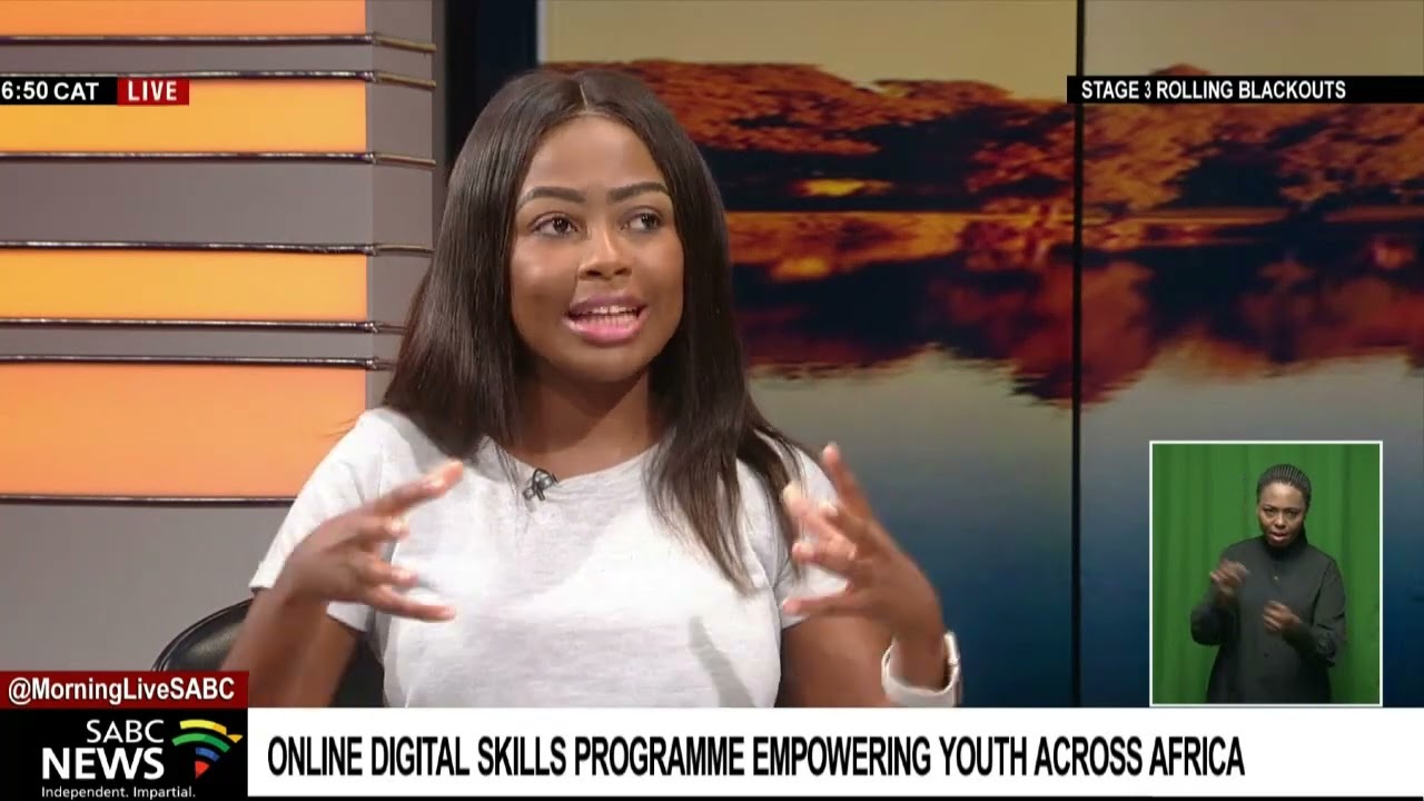 Online digital skills programme empowering youth across Africa