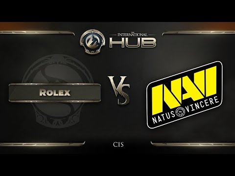 Rolex vs NaVi - TI8 CIS Open Qualifiers: Round of 64 - @ODPixel @Sheever