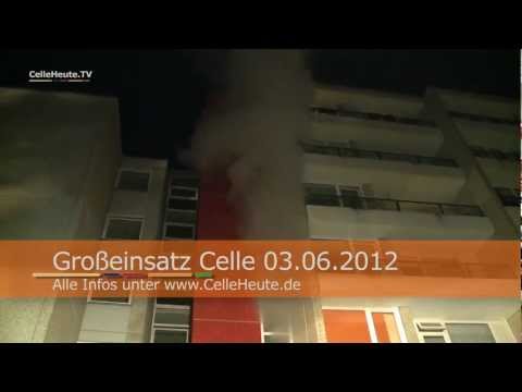 CHTV Feuerwehr Großeinsatz Celle 3.6.2012 (CelleHeute)