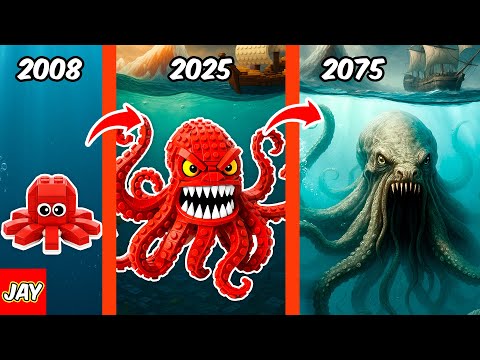I Build Kraken Origin Evolution: How Kraken Could Have Evolved | JAY BRICKS