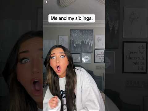 Me and my siblings 😂 #Shorts