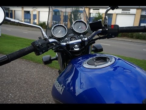 Kawasaki ER-5 2005, editor's bike. Walk around and ride
