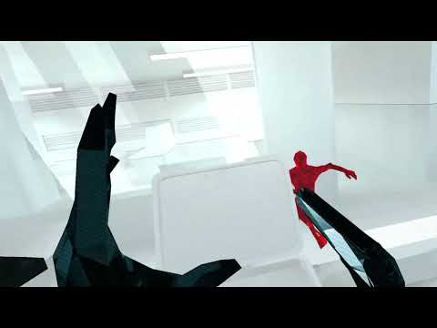Superhot VR Airport Speedrun in 13 seconds