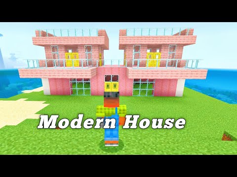 HN Mind Gamer - Minecraft: Easy Small Modern House Tutorial 🏠