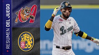 Tigres de Aragua vs Leones del Caracas | 02 de enero 2024