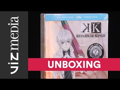 K: Return of Kings Limited Edition Blu-ray/DVD - Official Unboxing