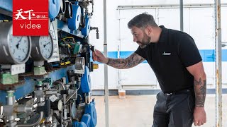 亞伯丁加氫站營運商Norco能源工程師伯恩斯（Frank Burns）