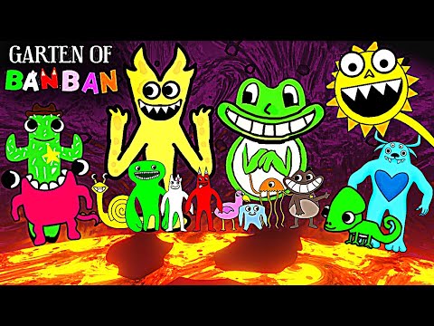 Garten of Banban 8 - ALL NEW BOSSES + SECRET ENDING + Digital Circus