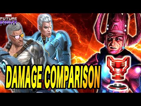 T2 CABLE (Summer Days) VS (Cable & Deadpool) Huge Upgrade?? l Galactus GBR I Marvel Future Fight