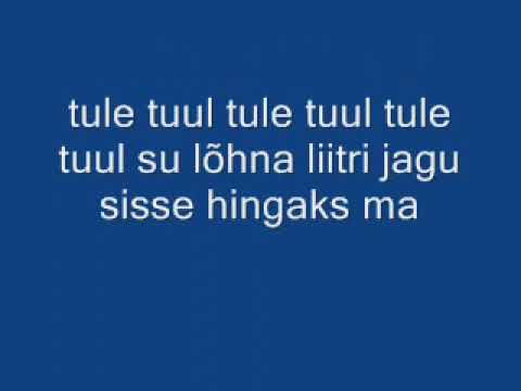Ansambel Ellips - tule tuul