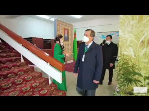 MSK Raisi Z.Nizomxodjayev Turkmanistondagi Prezidentlik saylov jarayonlari bilan tanishdi