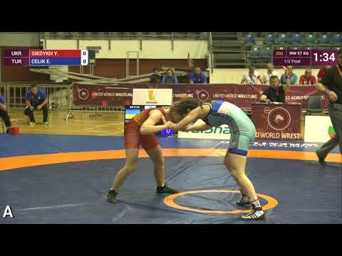 Yevhenia SIEDYKH (UKR) - Elmas CELIK (TUR).mp4