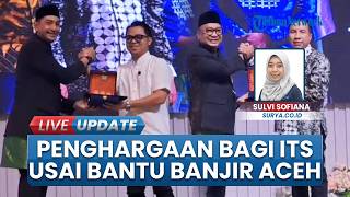 Korban Banjir Terima Bantuan Capai Rp 2,75 M, Warga Aceh di Surabaya Raya Beri Penghargaan pada ITS