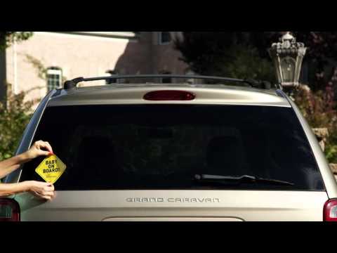 Dreambaby® Baby On Board Decals   [Yellow 211 290]