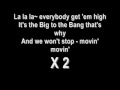 la la la - big bang english lyrics 