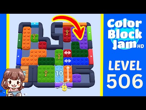 Color Block Jam Level 506 Solution Walkthrough