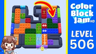 Solution du Niveau 506 de Color Block Jam