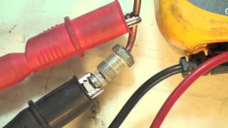Gas Furnace Will Not Light. Thermocouple Test with the Multimeter