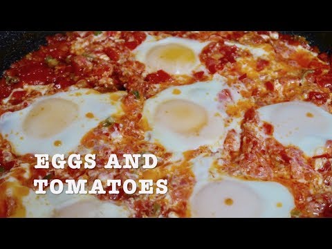 EGGS AND TOMATOES | EASY AFGHANI STYLE BREAKFAST RECIPE | EASY BREAKFAST