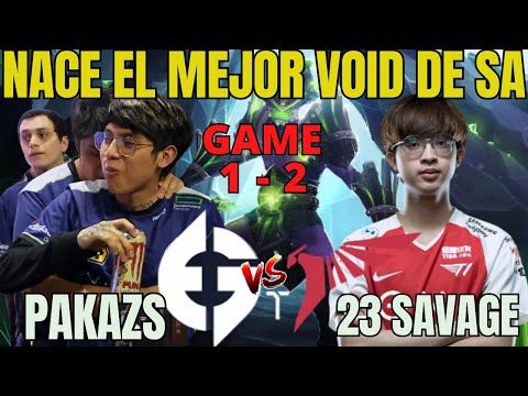 EVIL GENIUSES vs TALON  - PAKAZS DESDE AHORA SERÁ LLAMADO EL MEJOR VOID DE SA