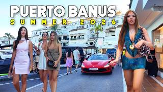 Puerto Banus Marbella Spain 🇪🇸 Luxury Experience Summer 2026 September Costa del