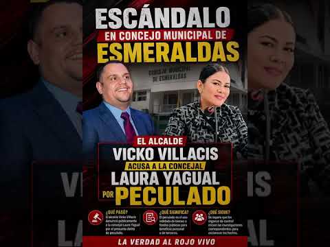 LO QUE ESTÁ SUCEDIENDO EN EL MUNICIPIO DEL CANTON ESMERALDAS 