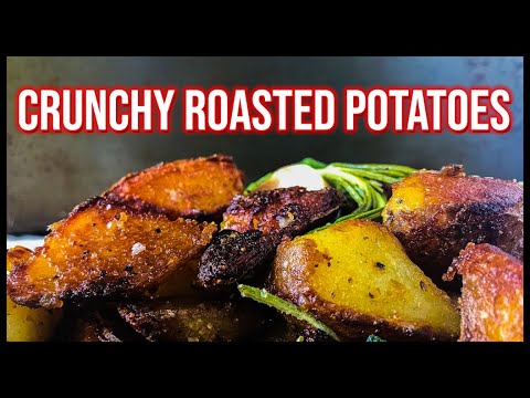 , title : 'Crunchy Roasted Potatoes | Oven Roasted Potatoes Recipe'