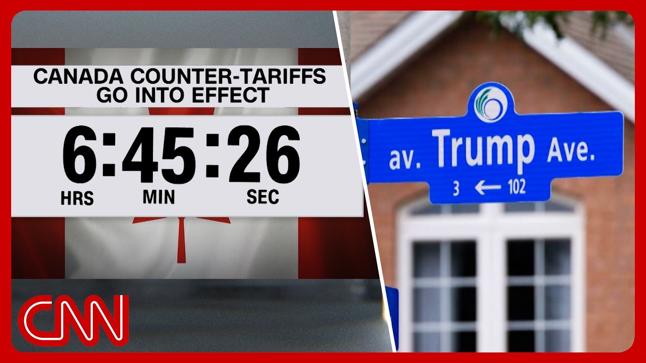 Canada retaliatory tariffs loom as Ottawa moves to rename Trump Ave