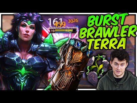 TERRA'S AOE AUTOS WITH MANIKIN ARE INSANE DAMAGE & CROWD CONTROL!!