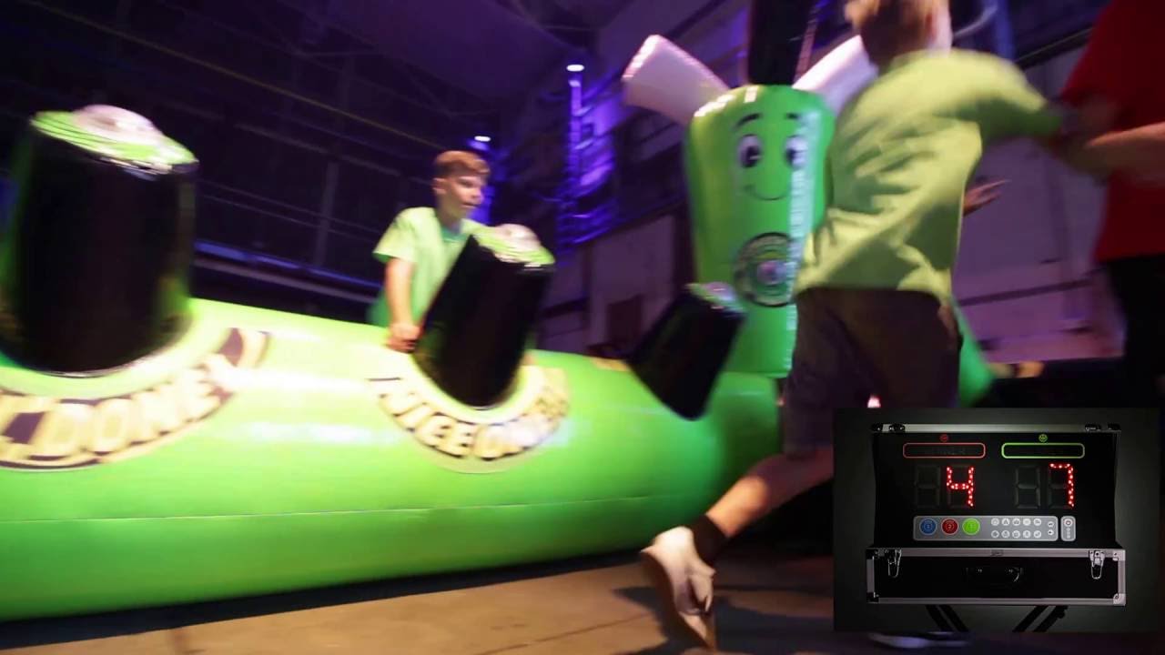 Active Run Area with Interactive Play System