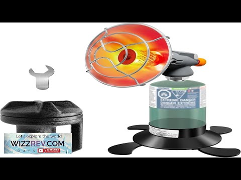 Propane Heater 8500BTU Portable Camping Gas Heater Tent Heater with Reinforced Base