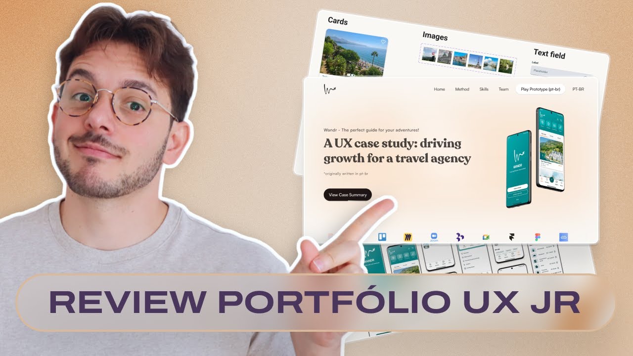 Revisando e dando dicas para portfólio UX Designer JR